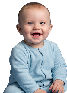 Bebé sonriendo